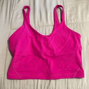 Sonic Pink Lulu Lemon Align tank